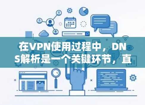 在VPN使用过程中,DNS解析是一个关键环节,直接影响隐私安全和访问体验。以下是关于VPN与DNS解析的详细解析 在VPN使用过程中,DNS解析是一个关键环节,直接影响隐私安全和访问体验。以下是关于VPN与DNS解析的详细解析
