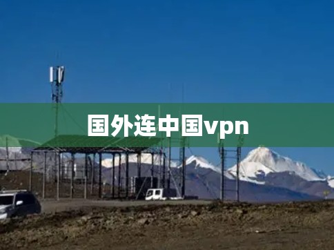 国外连中国vpn
