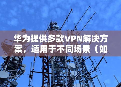 华为提供多款VPN解决方案，适用于不同场景（如企业、个人或安全办公）以下是华为官方或与华为生态相关的VPN选择及推荐