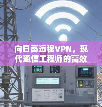 向日葵远程VPN，现代通信工程师的高效远程协作利器